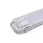 Noxion LED Lyslister Vanntett Armatur Poseidon V2.0 incl. 2x Noxion LED Lysrør T8 Standard Output 7.5W 2x900lm - 865 Daglys | 60cm