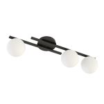 Emibig Taklampe Kairo Stål Svart | Egnet for 3x E14 - Max 10W