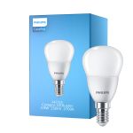 Philips Corepro LED Lustre E14 Ball matt 2.8W 250lm - 827 ekstra varm hvit | erstatter 25W