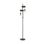 Eglo Gulvlampe Townshend 4 Stål Brun Svart | IP20 - Egnet for 2x E27 