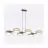 Emibig Pendel Lampe Drumz Stål Brun | Egnet for 6x E14 - Max 10W
