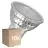 Fordelspakning 10x Ledvance LED Spot GU10 PAR16 6.1W 575lm 36D - 830 Varm Hvit | Erstatter 80W