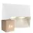 Fordelspakning 6x Nordlux Pontio 27 Veggbelysning Aluminium Hvit | Egnet for 2x GU10