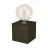 Eglo Bordlampe Prestwick 2 Stål Bronze | IP20 - Egnet for 1x E27 