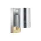 Nordlux Tin Veggbelysning Metall og Glass Grå | 76mm - IP54 - Egnet for GU10 - Bevegelses- og Lyssensor 